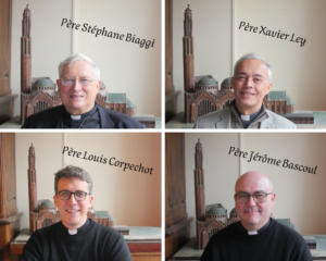Les prêtres de la paroisse